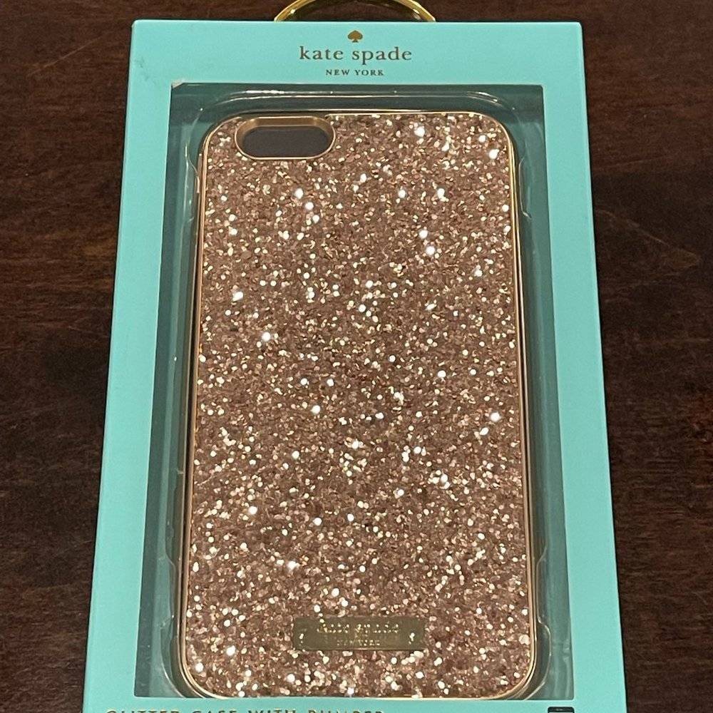 Kate Spade Rose Gold Iphone Case For 6 PLUS (NEW)